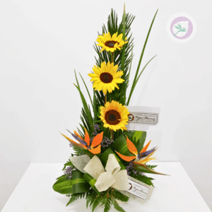 Detalle floral de condolencias o pésame - Ramos fúnebres