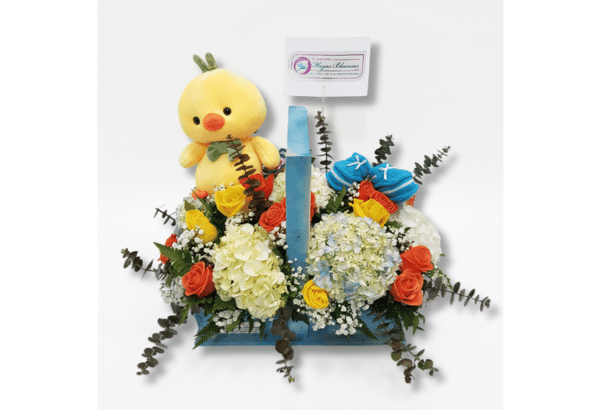 ramos de flores para nacimiento de bebé