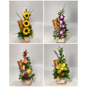 4 OPCIONES DE BOUQUET'S -MU066