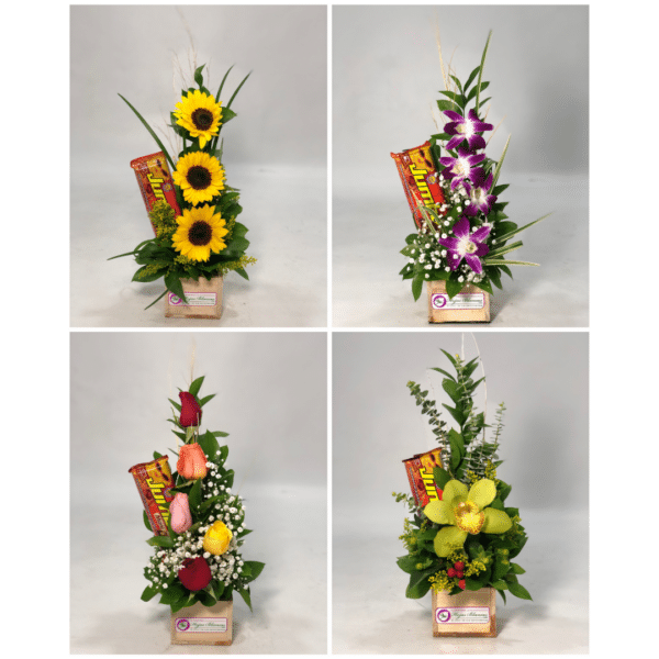 4 OPCIONES DE BOUQUET'S -MU066