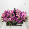 Regala una hermosa canasta en rosas variadas y orquíeas dendrobium con envio GRATIS en Medellín, Área Metropolitana y Oriente Antioqueño.