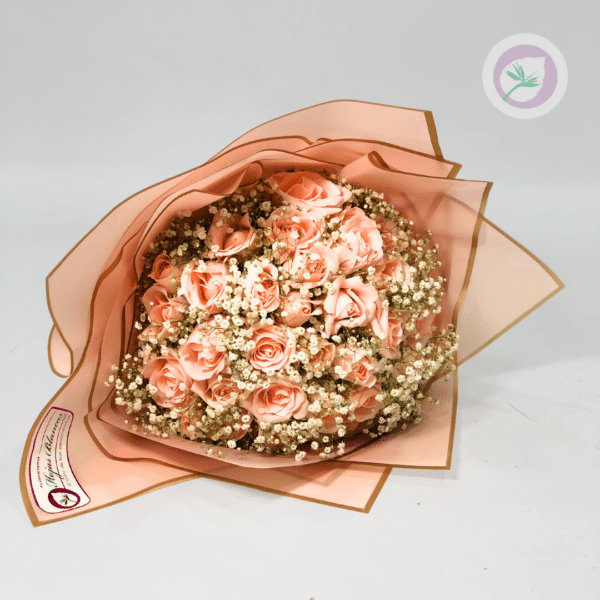Bouquet Rosa pastel- Q012