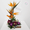 Regala un hermoso arreglo de aves del paraiso y orquideas. Tenemos los arreglos hermosos para tu persona especial