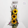 Arreglo de girasoles
