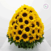 Regala un precioso ramo con girasoles