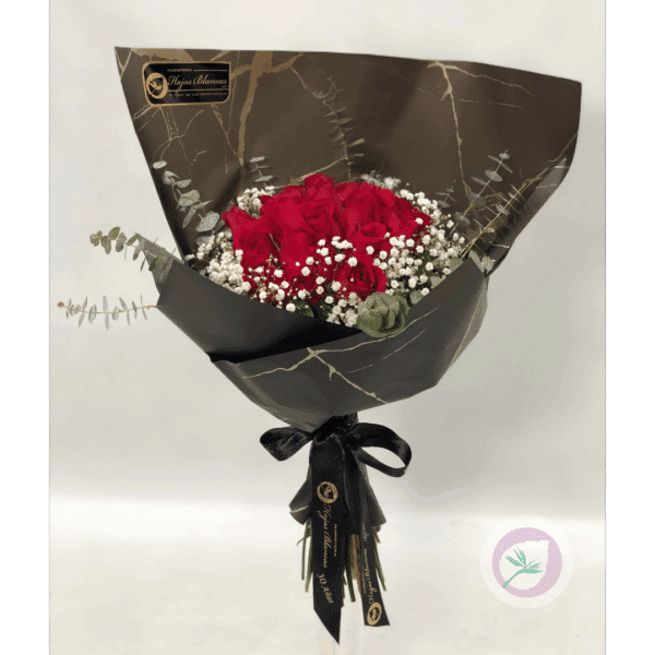 Bouquet de rosas rojas - Ramos en Medellin y Rionegro