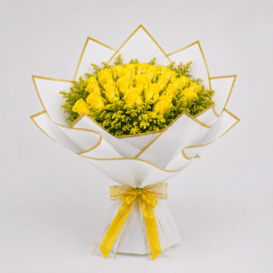 Bouquet de rosas amarillas - Floristería en Medellin - Rionegro - Antioquia - Ramo de flores - Domicilio GRATIS - ¡COMPRA AHORA!