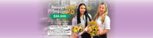 Tenemos un hermosos bouquet en 50.000 disponible para recoger en nuestras tiendas!