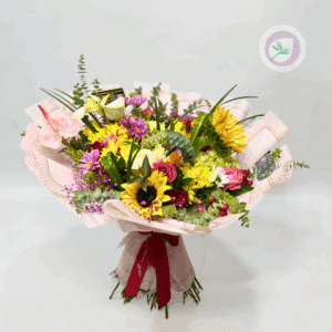 Regala un hermoso ramo primaveral con girasoles, rosas, margaritas y mucho más en medellín 