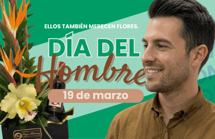 Día del hombre en colombia, flores