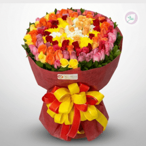 Bouquet gigante Si la idea es sorprender de verdad, este arreglo no pasa desapercibido.