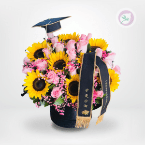 CAJA GIRASOLES Y ROSAS  - CD058